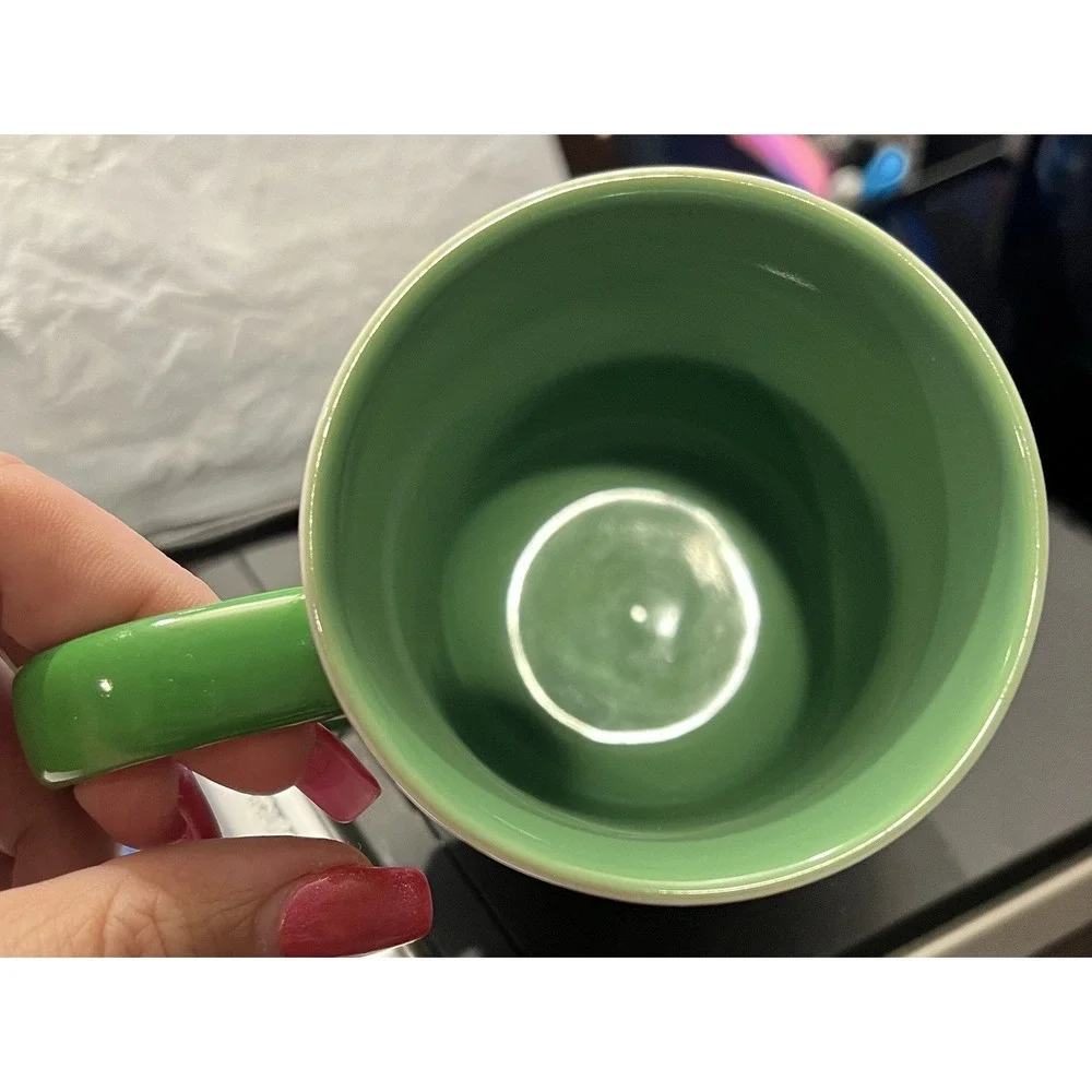 Disney Parks Coffee/Tea Cup/Mug Castle w/Cartoon Peter Pan & Tinkerbell NWT - Picture 3 of 4